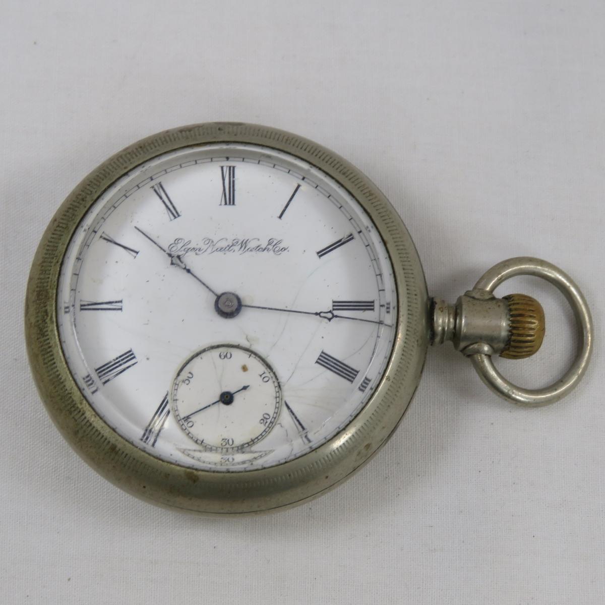 1888 Elgin National HH Taylor Mod 2 Pocket Watch