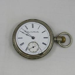 1888 Elgin National HH Taylor Mod 2 Pocket Watch