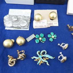 Napier, Trifari, Givenchy & Other Signed Jewelry