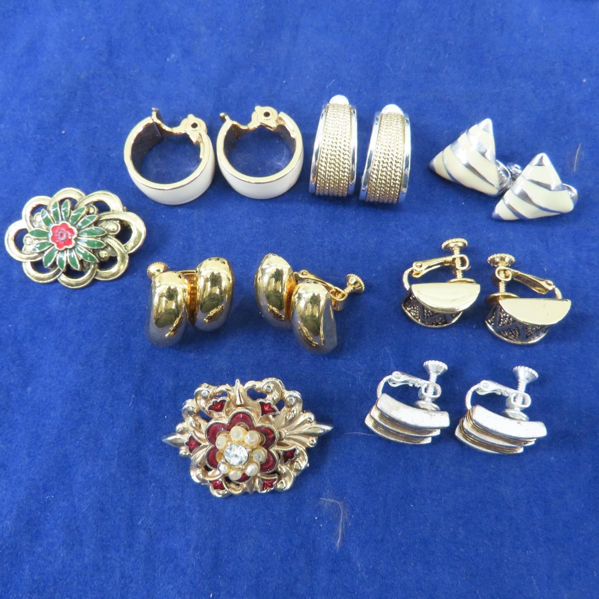 Napier, Trifari, Givenchy & Other Signed Jewelry