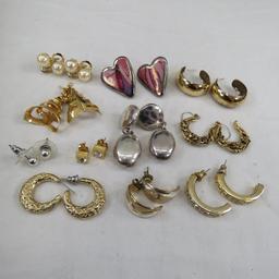 Vintage Rhinestone, brass and other Jewelry