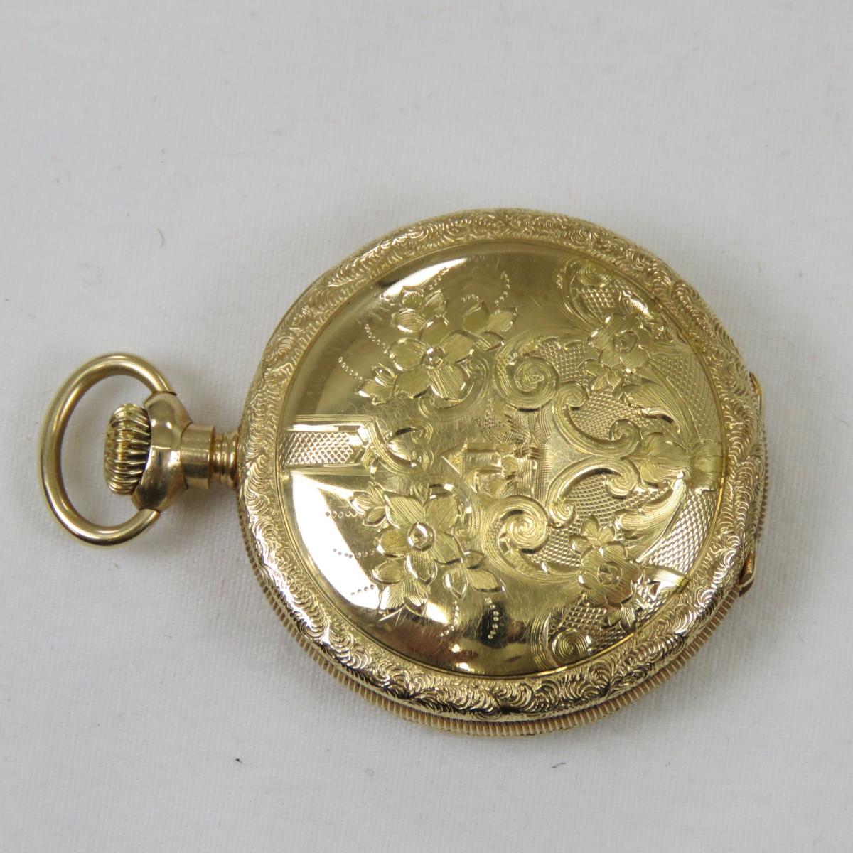 14kt Gold Elgin 7 Jewel 1904 Pocket Watch