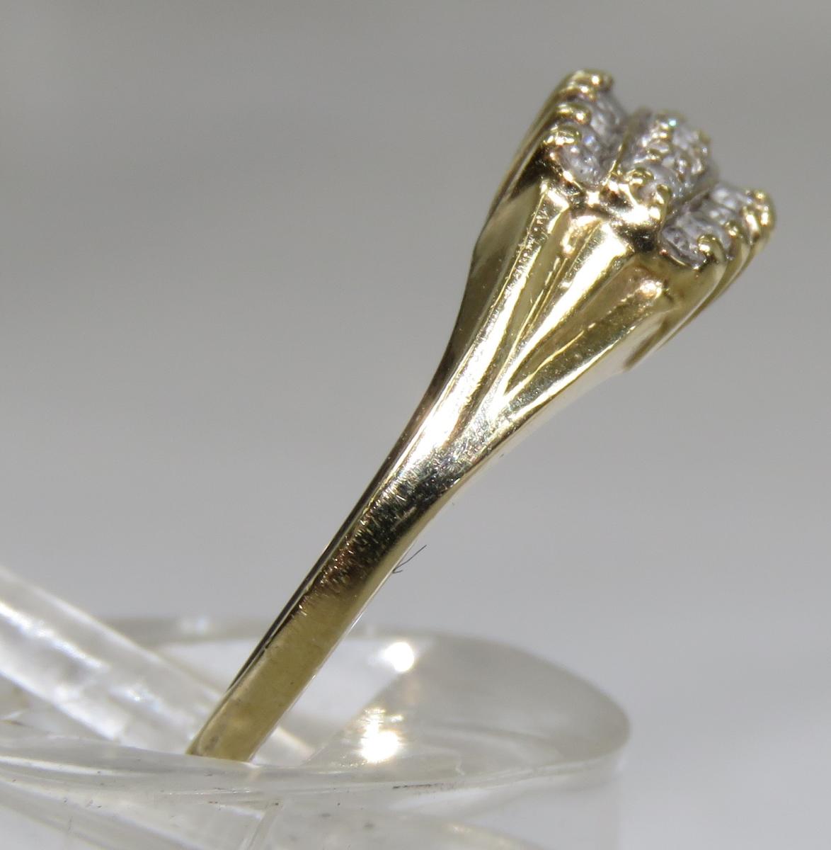 10KP GTR Samuel Aaron Yellow Gold & Diamond Ring