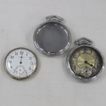 1894 Waltham and 1928 South Bend Pocket Watches