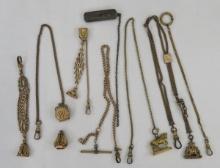 Antique Watch Chains and Fobs Wear & Repair