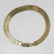 14kt 884VI Yellow Gold Italian Bracelet