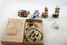 1963 Goebel Figurine, Lenox Swan & More