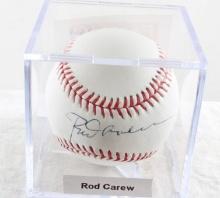 MLB Fan HQ Autographed Baseball Rod Carew