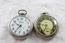 Westclox Scotty & Ingraham Jockey Pocket Watches