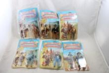 6 Legends of the Wild West Figures New on Packages