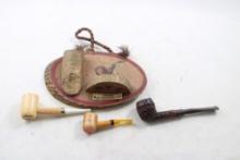 3 Pipes, Souvenir SanFrancisco Pipe/Match Holder