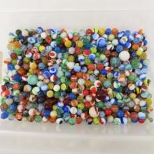 10# of Mixed Vintage Marbles & Shooters