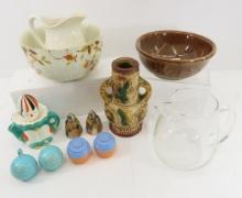 Clown Juicer, Brown USA pottery Bowl & More