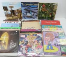 48 Vintage Christmas, Gospel, & Kids records