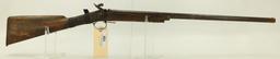 Lot #100 -  Unk Maker Mdl Percussion Single  BBL Shotgun 16 Ga SN# None~~ 27” Half Oct-  Half