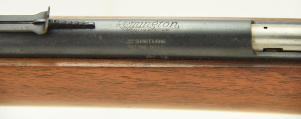 Lot #107 - Remington Mdl 41 Targetmaster Bolt  Action Rifle .22 Cal SN# 313493~~ 27" BBL.  44"