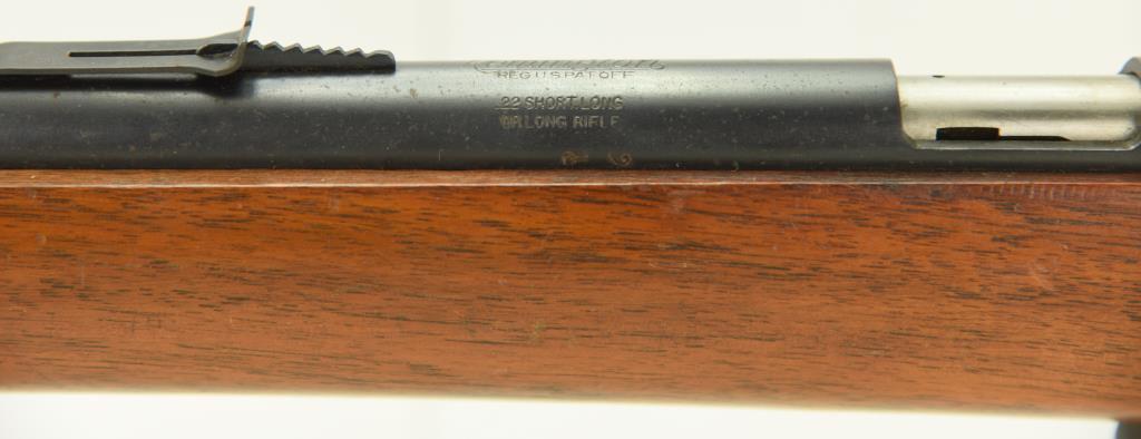 Lot #107 - Remington Mdl 41 Targetmaster Bolt  Action Rifle .22 Cal SN# 313493~~ 27" BBL.  44"