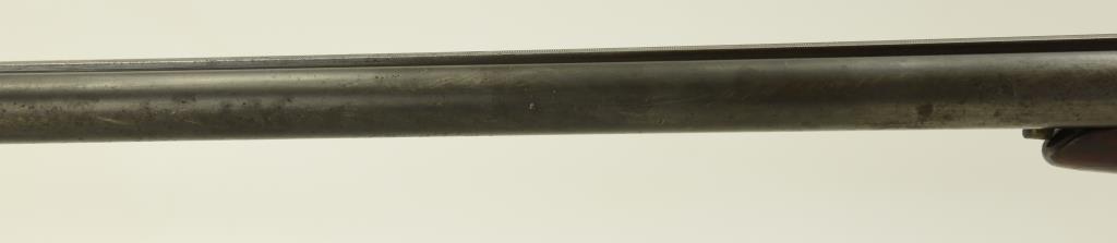 Lot #12 - Hopkins & Allen Mdl SxS Boxlock  Shotgun 12 Ga SN# 20380~~ 30” BBL, 46” OAL,  Finish