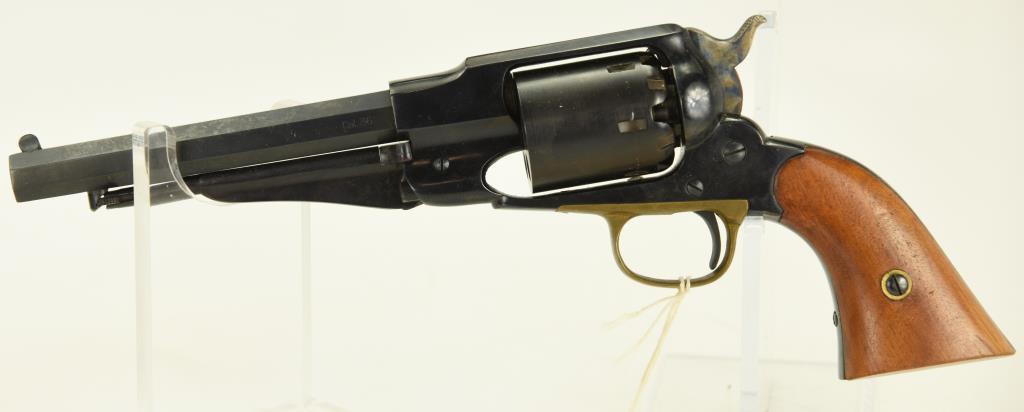 Lot #120 - Navy Arms Mdl New Remington Revolver Repro .36 Perc SN# 1424~~ 6.5” BBL,  New in Box,