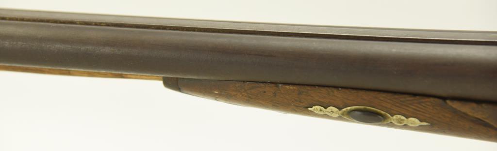 Lot #124 - Moore & Co. Mdl SxS Perc.  Shotgun 12 Ga SN# None~~ 31" BBL, 46.5” OAL.  W/ Cap Box,