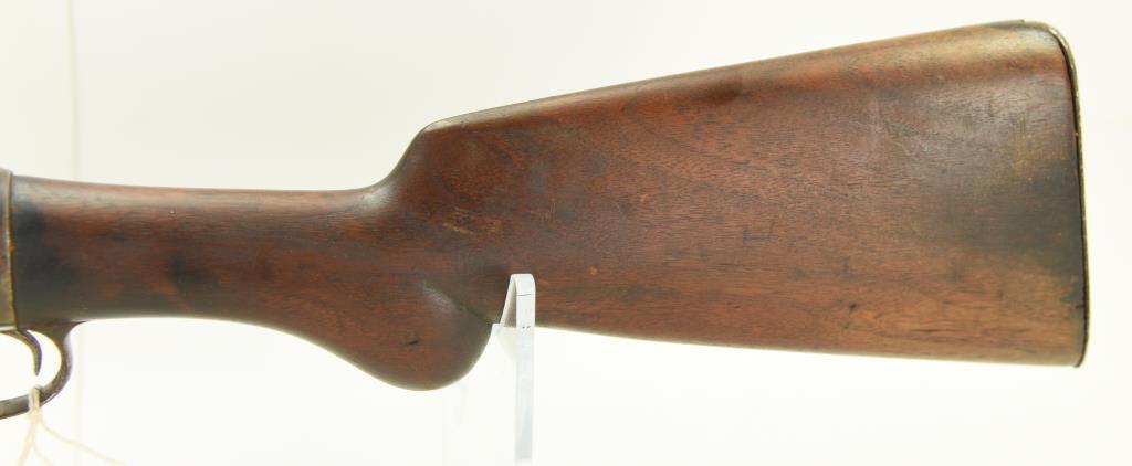 Lot #144 - Winchester Mdl 1897 Pump Action  Shotgun - Frame, Trigger Assembly & Shoulder  stock