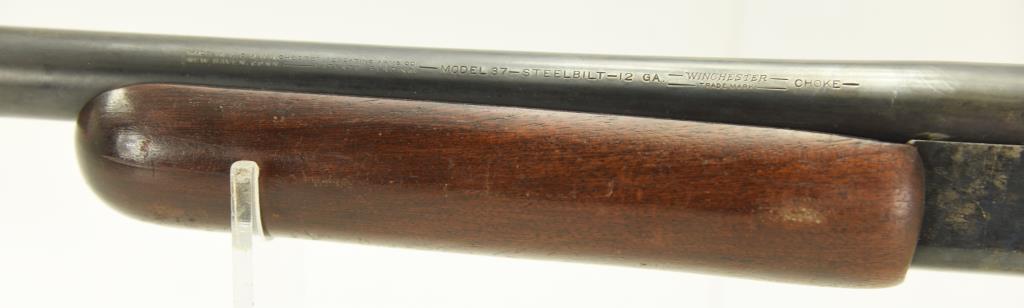 Lot #147 - Winchester Mdl 37 Single Shot  Shotgun 12 GA SN# NSN-2077~~ 30" BBL. 46.25"  OAL.