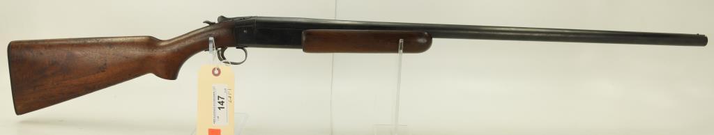 Lot #147 - Winchester Mdl 37 Single Shot  Shotgun 12 GA SN# NSN-2077~~ 30" BBL. 46.25"  OAL.