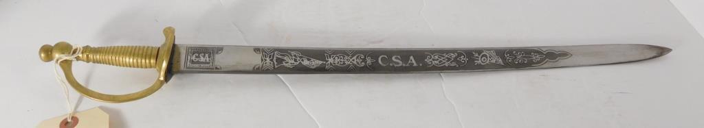 Lot #153H - CSA reproduction bayonet in sheath 