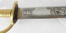 Lot #153H - CSA reproduction bayonet in sheath 