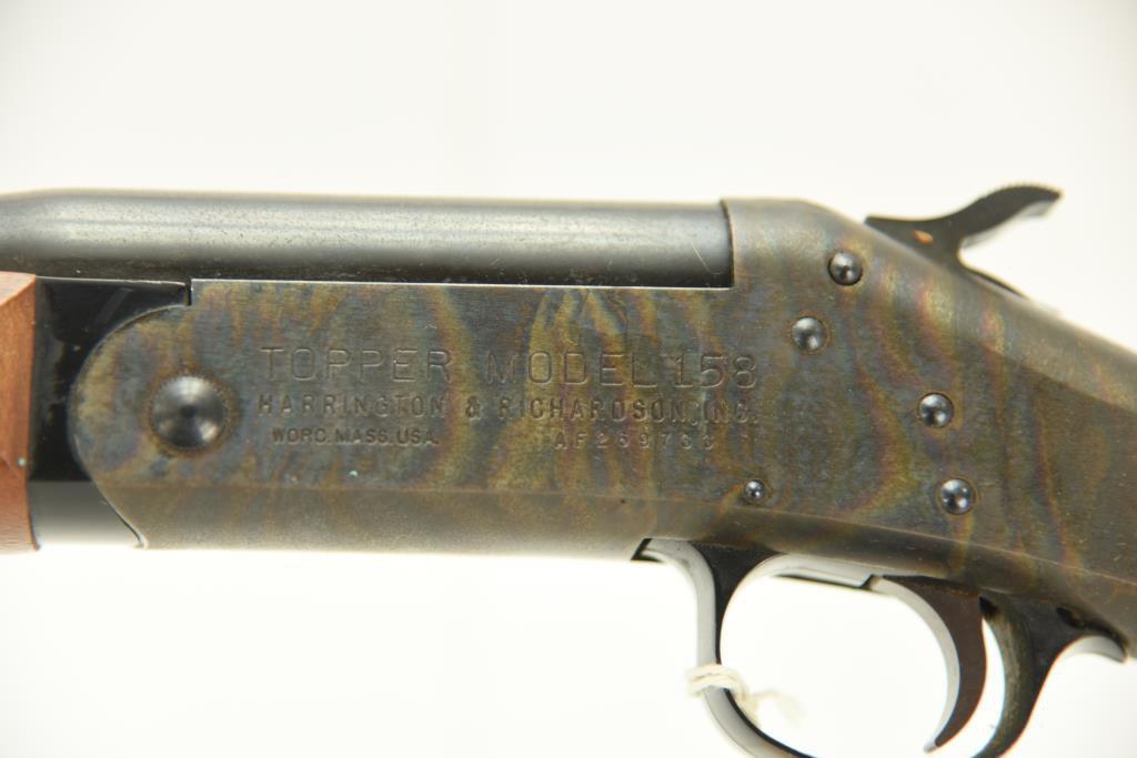 Lot #154 - H&R Mdl 158 Topper shotgun Lot #154 - Harrington & Richardson Mdl 158  Topper Single