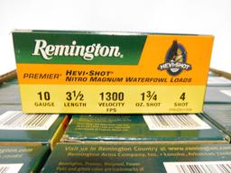 Lot #15A -  Full case (24) boxes of Remington Premier 10 gauge 3 ½” Hevi-Shot #4 shot