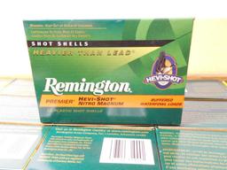 Lot #15E -  Full case (24) boxes of Remington Premier 10 gauge 3 ½” Hevi-Shot #4 shot