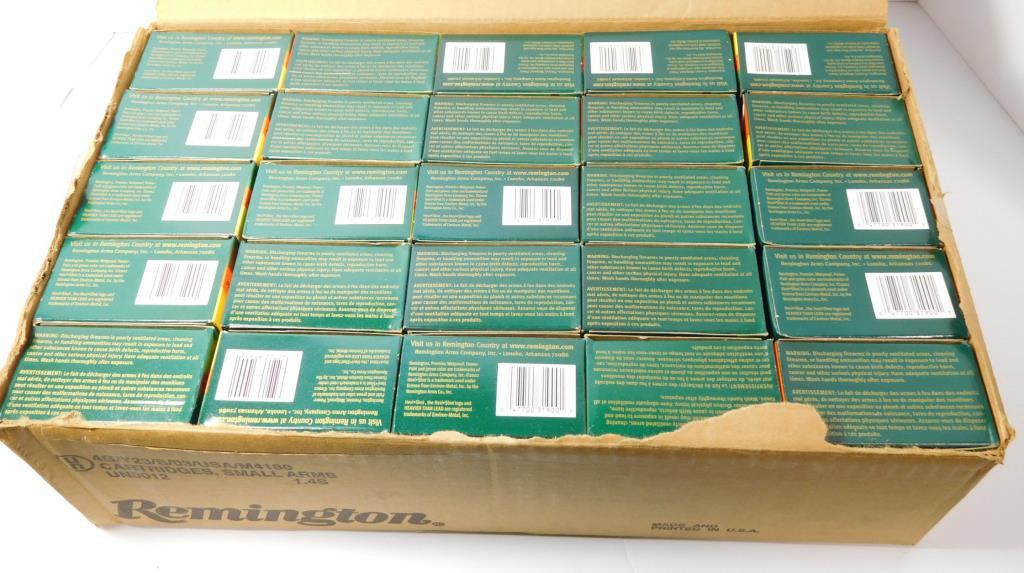 Lot #15E -  Full case (24) boxes of Remington Premier 10 gauge 3 ½” Hevi-Shot #4 shot