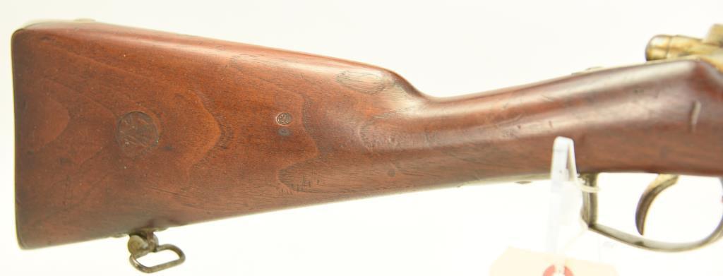 Lot #187 - Dutch Beaumont Vitali M1871/88  Bolt Action Rifle 11.3mm SN# N745~~ 32” BBL,  52”OAL