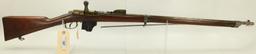 Lot #187 - Dutch Beaumont Vitali M1871/88  Bolt Action Rifle 11.3mm SN# N745~~ 32” BBL,  52”OAL