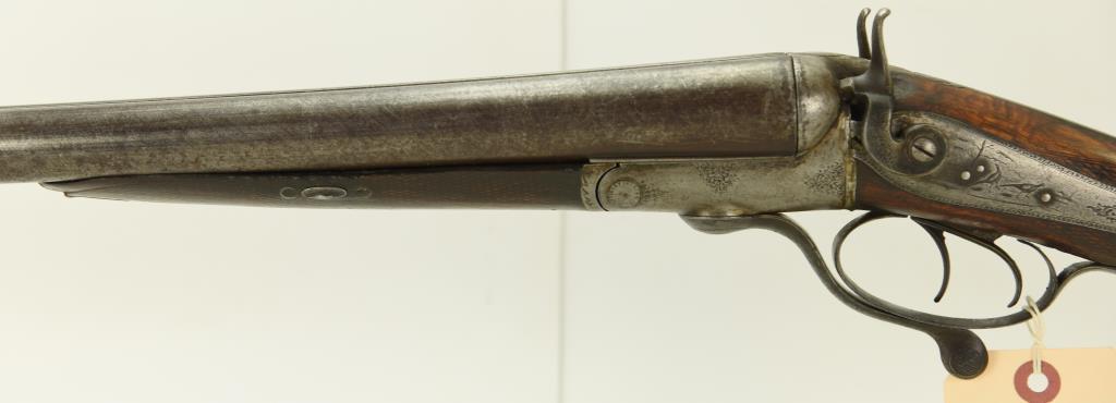 Lot #23 - Pritchett Mdl SxS Hammer Shotgun 10  Ga SN# None~~ 30” BBL, 46” OAL. Underlever