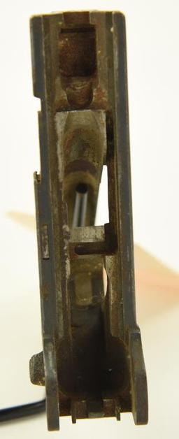 Lot #29 - Mauser Mdl Luger Frame Only 9mm SN#  307~~ Frame Only. Some rust and pitting.  Frame