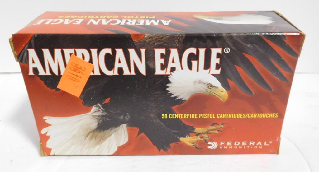 Lot #30K - (8) Full boxes of American Eagle .38 Special 158 grain lead rounds (400 rounds  total)