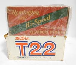 Lot #45A - (500) rounds of .22 Long & (400) LR ammo by Remington (Long) and Winchester Western (LR)
