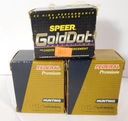 Lot #45K - (2) Full boxes of Federal .41 Remington Magnum and (7) rounds of Gold Dot  .41 Magnum