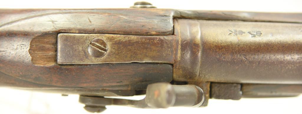Lot #48 - M. Hampshire, Sr  Mdl Perc. Musket  conv. From Flintlock .80 Cal +/- SN#  None~~ 35.25"