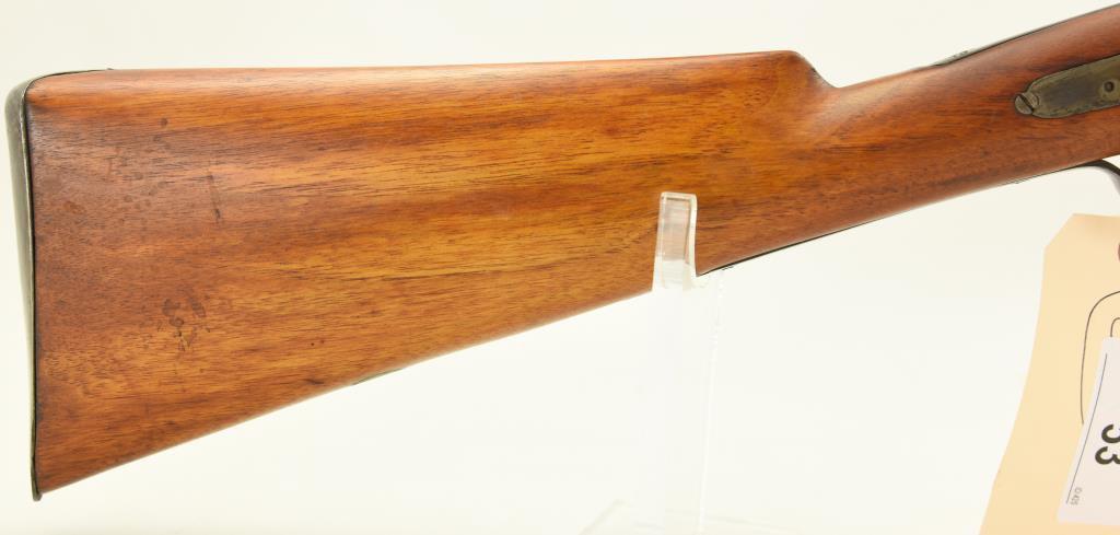 Lot #53 - Unk Maker Belgian Mdl SxS  Percussion Shotgun (Belgian) 12 Ga SN#  None~~ 30” BBL, 47"