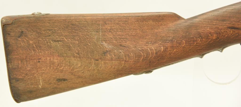 Lot #62 - Unk. Maker Mdl Percussion  Musket .69 Cal +/- SN# 851~~ 36” BBL, 52”  OAL. Hammer &