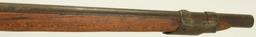 Lot #62 - Unk. Maker Mdl Percussion  Musket .69 Cal +/- SN# 851~~ 36” BBL, 52”  OAL. Hammer &