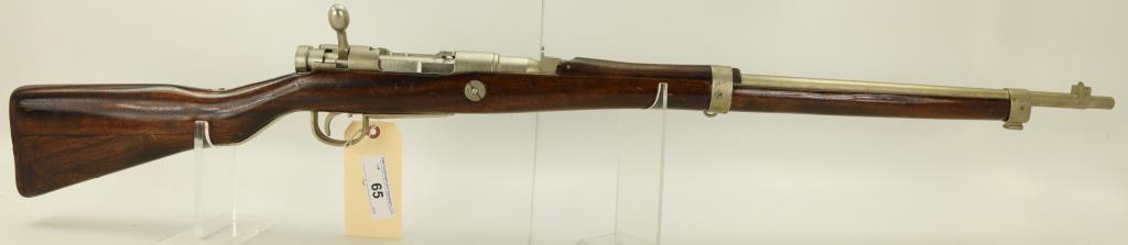 Lot #65 - Arisaka-Japan Mdl Type 99 Last  Ditch Bolt action rifle 7.7mm SN# 66243~~ 26”  BBL.