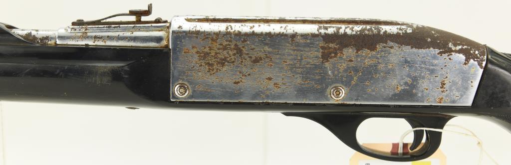 Lot #66 - Remington Mdl NYLON 66 Semi Auto  Rifle .22 LR SN# NSN-850~~ 19" BBL. 39" OAL.  Heavy