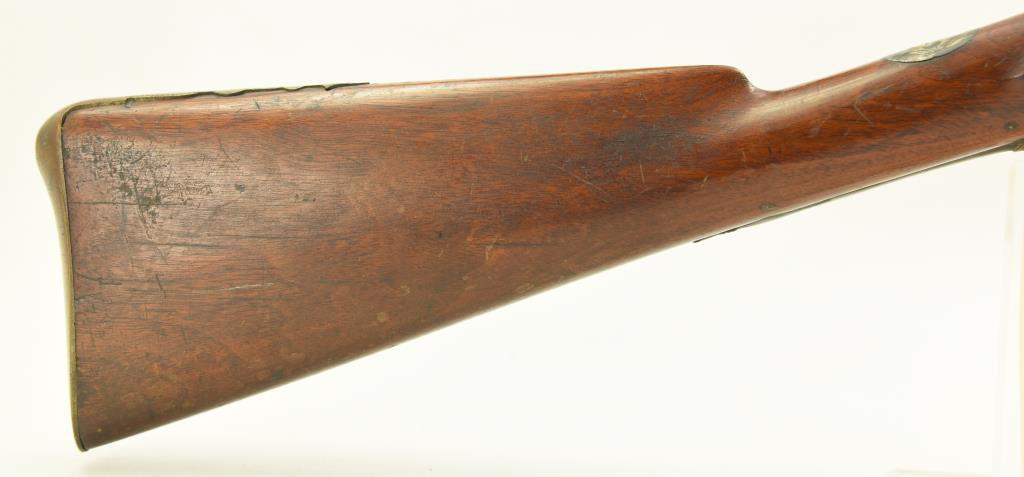 Lot #85 - Hapgood Mdl Perc. Fowler, Made from  Musket, .58 Cal +/- SN# None~~ 32" BBL, 49”  OAL