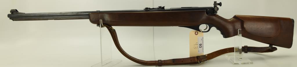 Lot #93 - Wards Mdl Westernfield Bolt Action  Rifle .22 LR SN# 04M491A~~ 25” BBL, 43” OAL,  Peep