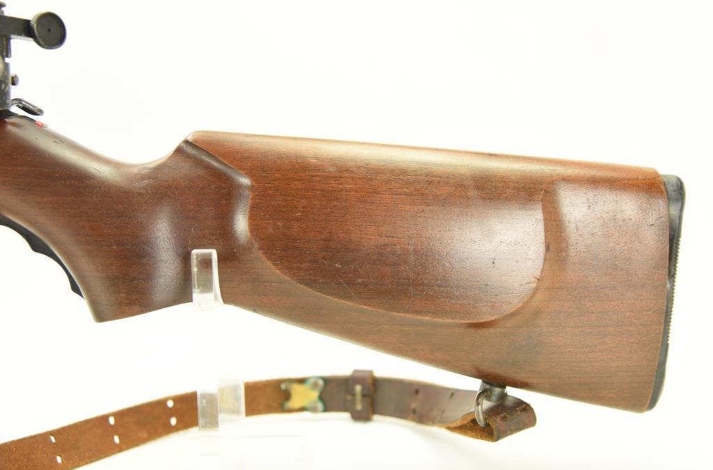 Lot #93 - Wards Mdl Westernfield Bolt Action  Rifle .22 LR SN# 04M491A~~ 25” BBL, 43” OAL,  Peep