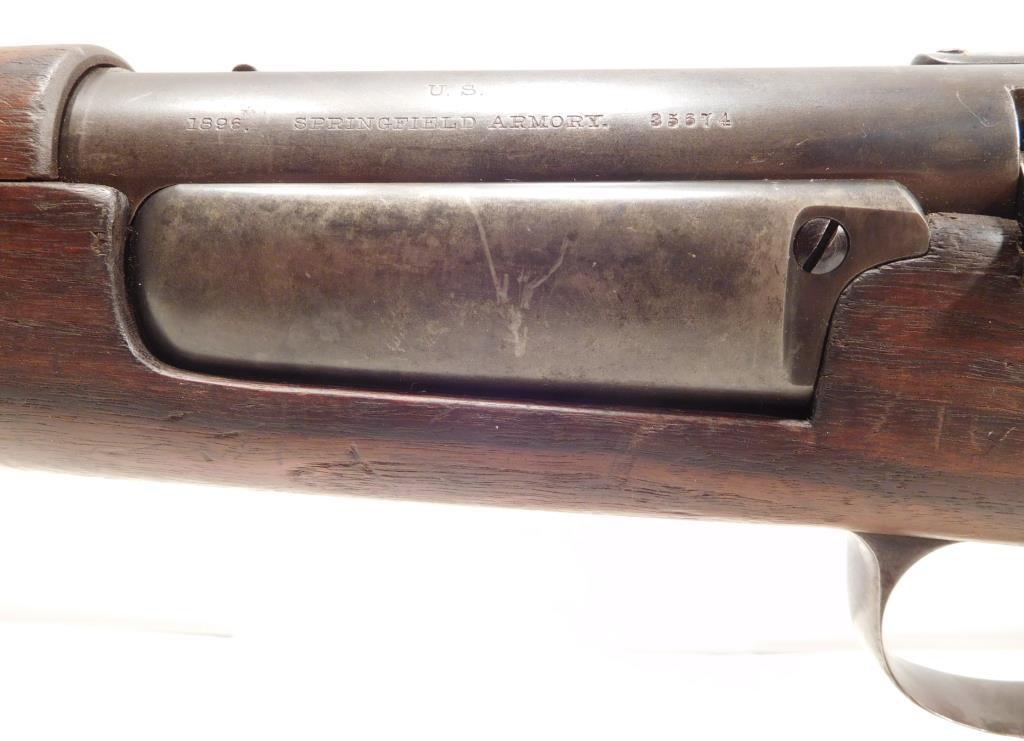 Lot #351 - US Springfield Armory 1896 Krag